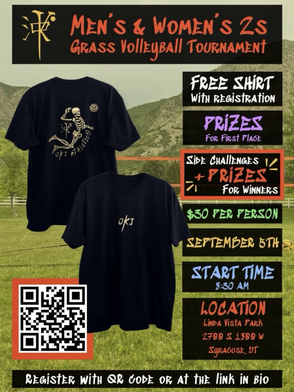 September 5 Oki Grass Tournament flyer